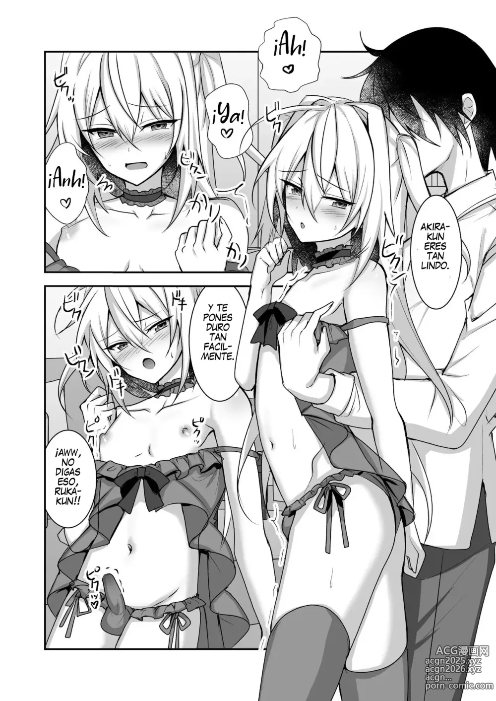 Page 8 of doujinshi Ecchi na Otokonoko to Ichaicha Shite Iyasaretai