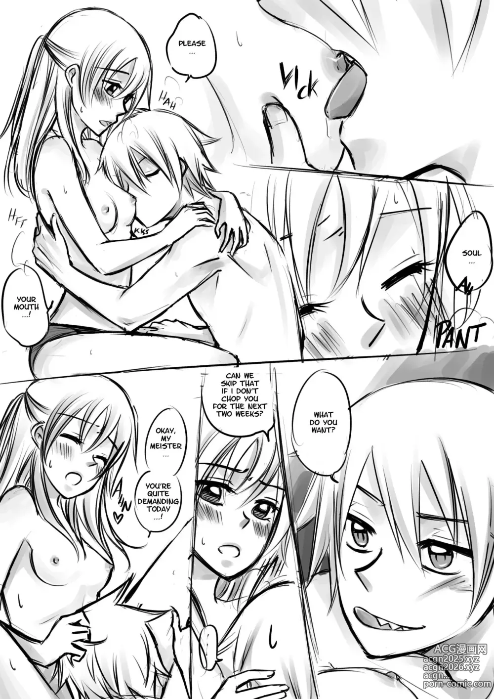 Page 50 of imageset SoMa (Soul Evans x Maka Albarn) Soul Eater