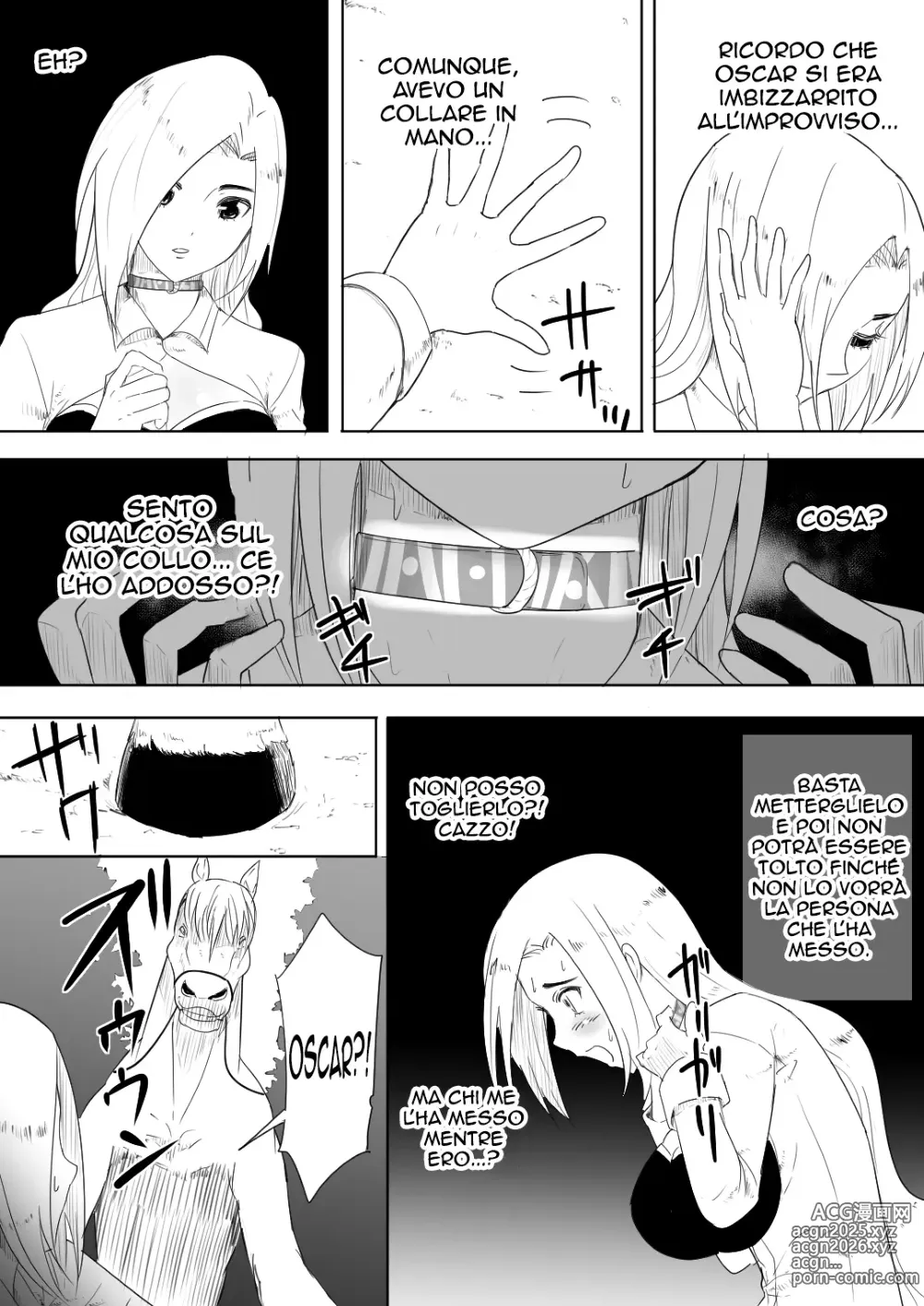 Page 15 of doujinshi Female knight who fucked by her own steed