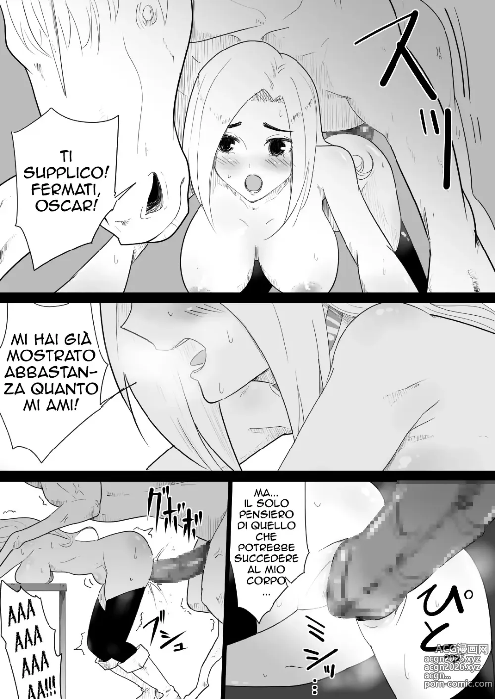 Page 28 of doujinshi Female knight who fucked by her own steed