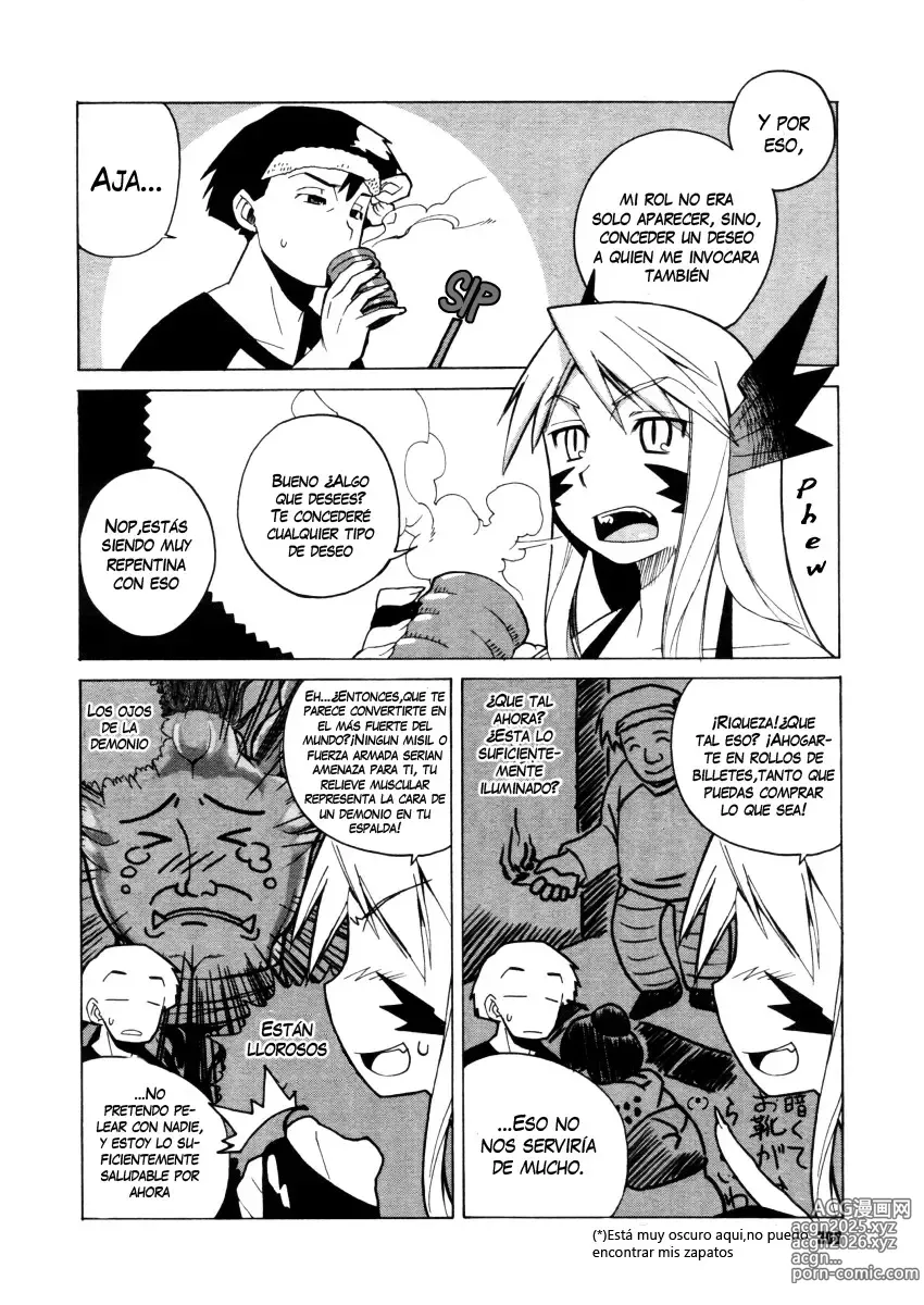 Page 2 of manga The Demon and the Dreamless Guy.