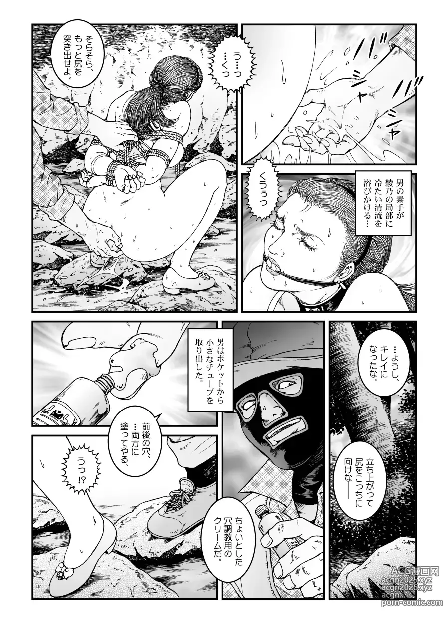 Page 20 of doujinshi 欲望回帰第500章-昭和猟奇譚女犯仕置人哲夫【5】社長令嬢_被虐のバカンス_カージャックレイプ編-