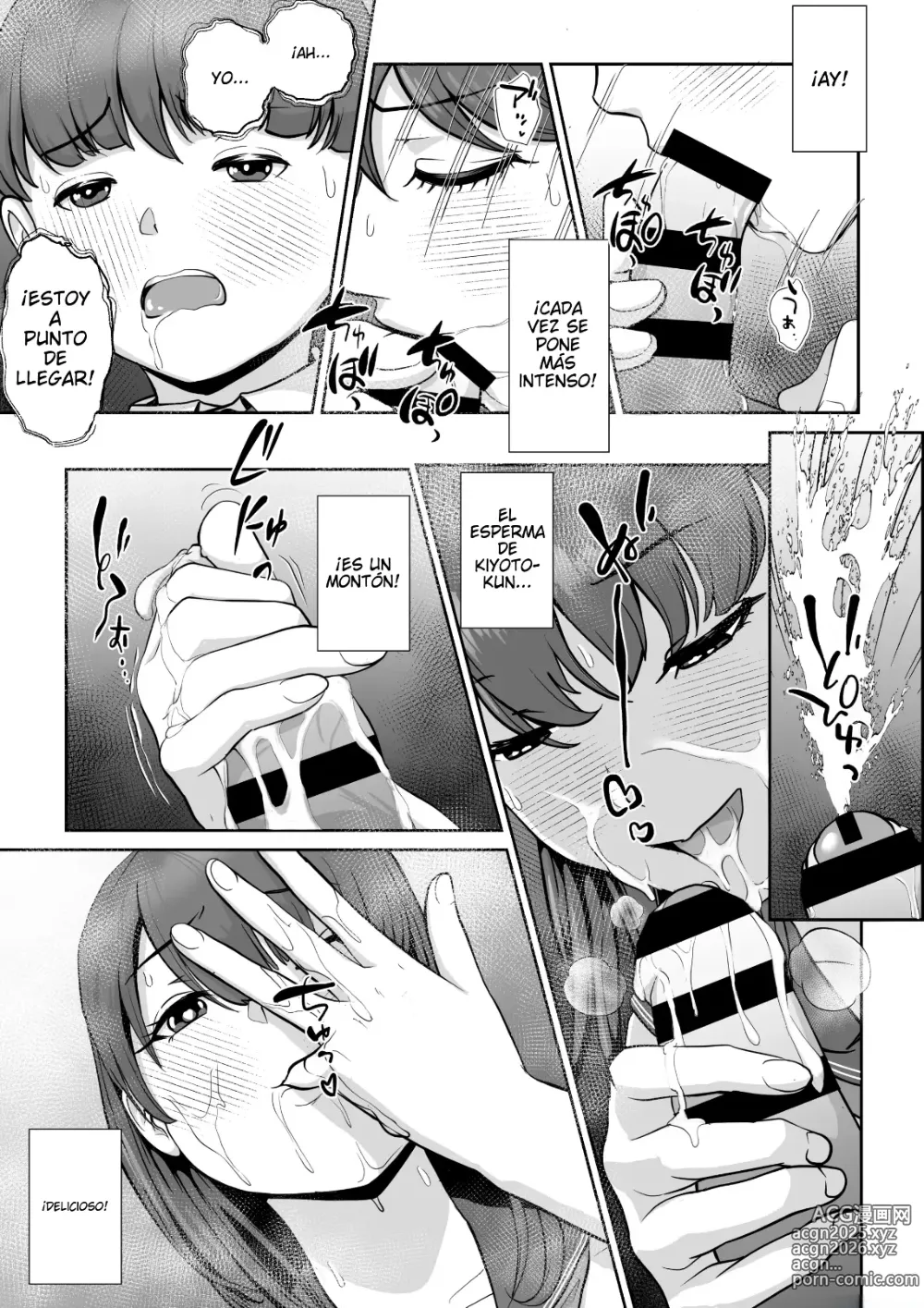 Page 28 of doujinshi Hanazaki, la presidenta del consejo estudiantil ¡Quiere mi semen!