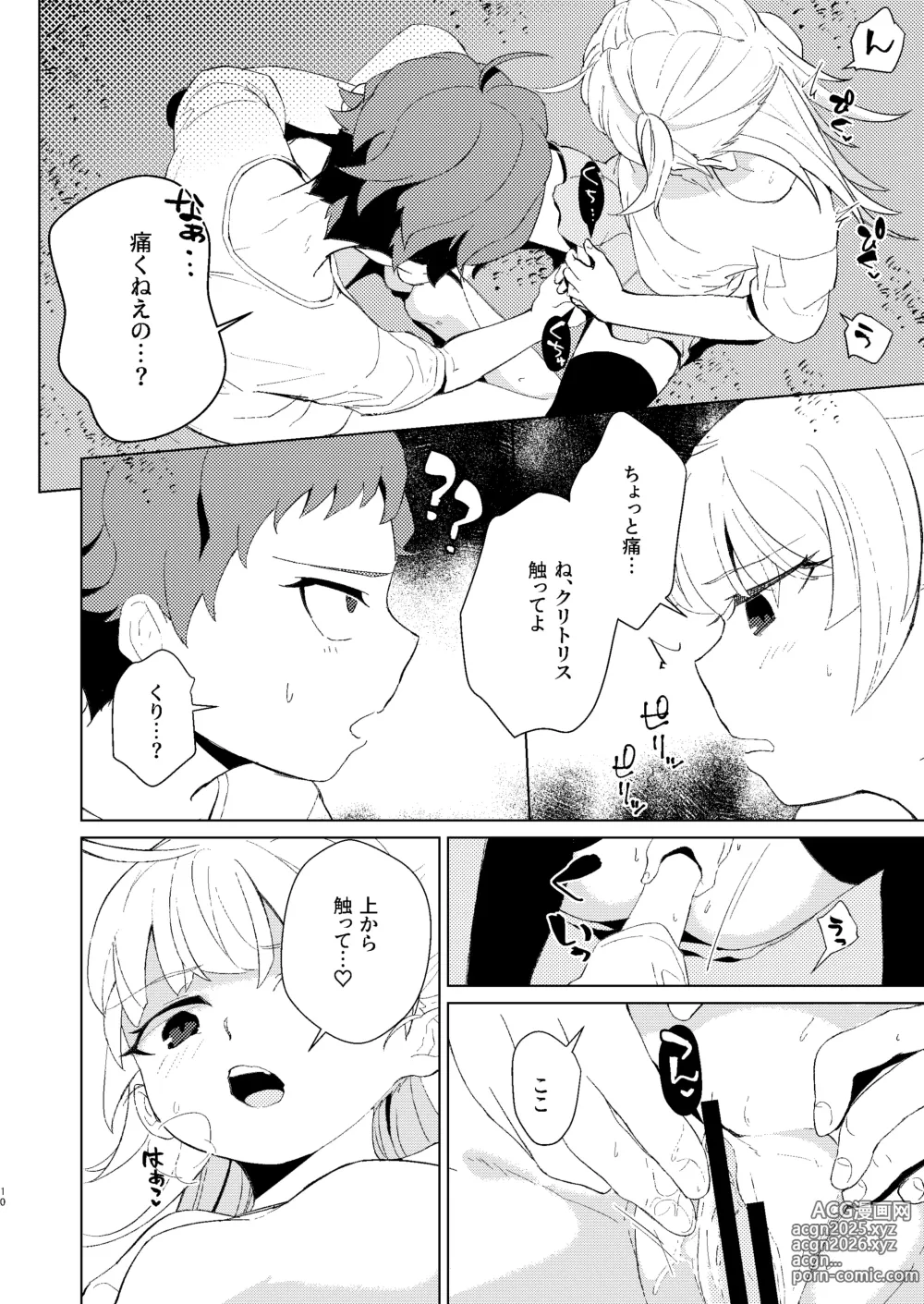 Page 11 of doujinshi Renshuu Shitoko?