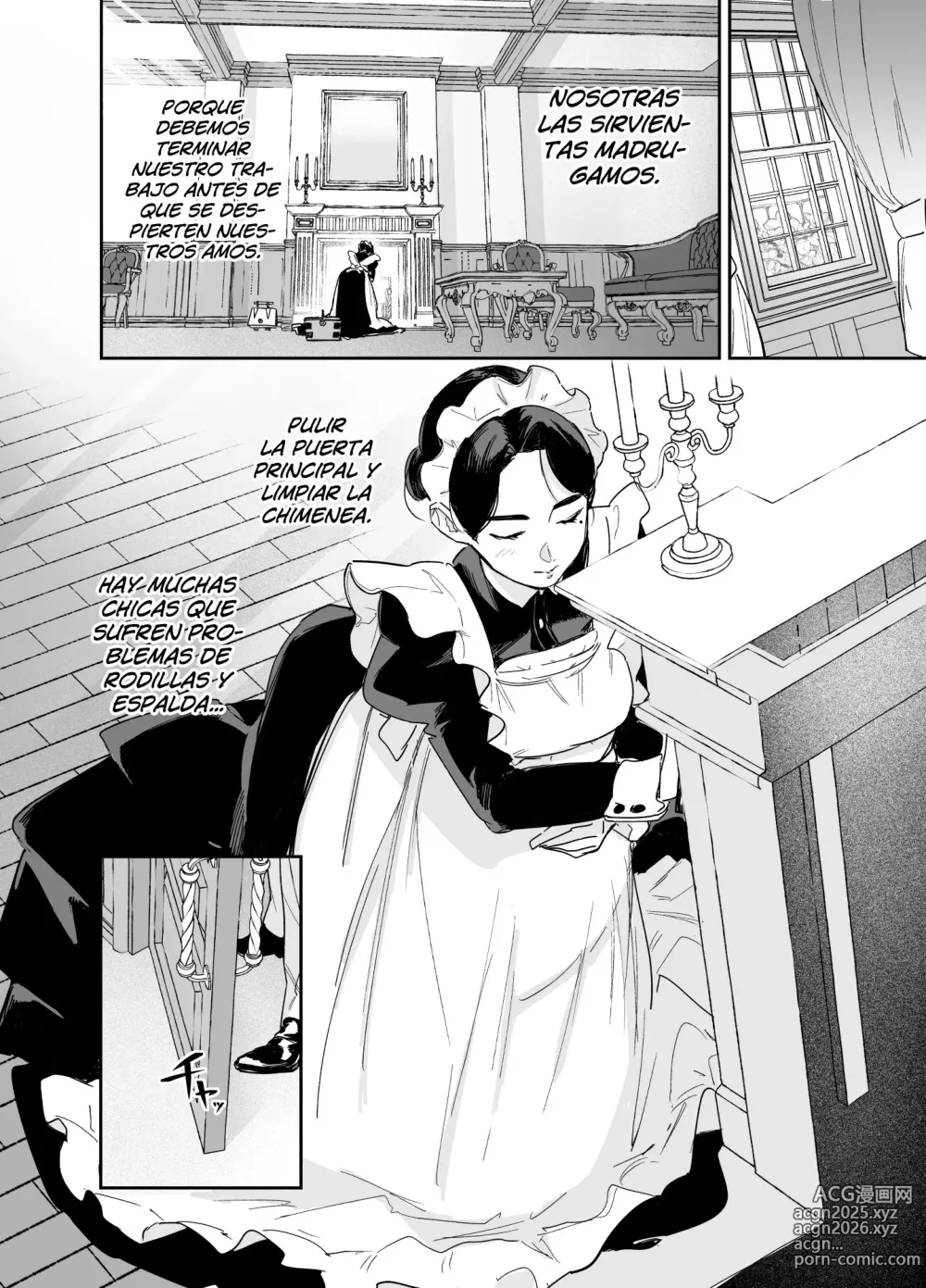 Page 28 of doujinshi Wagaya no Housemaid Bridget Sei no Gohoushi ~Danro Souji kara Kozukuri made~