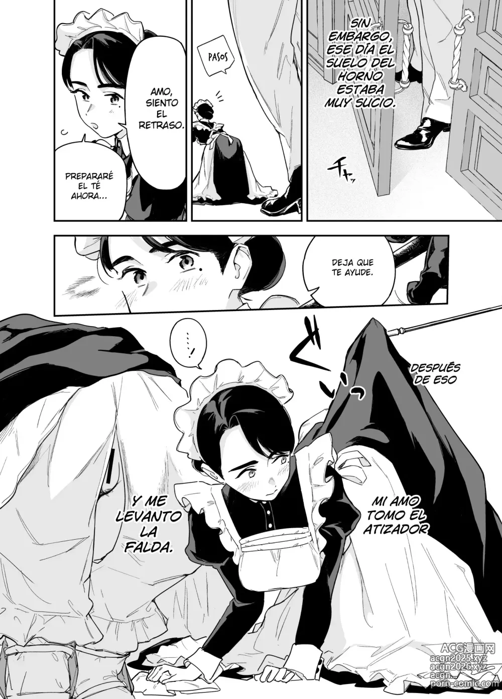 Page 6 of doujinshi Wagaya no Housemaid Bridget Sei no Gohoushi ~Danro Souji kara Kozukuri made~