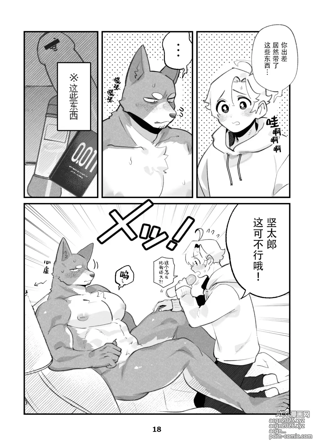 Page 18 of doujinshi Inukei no R18