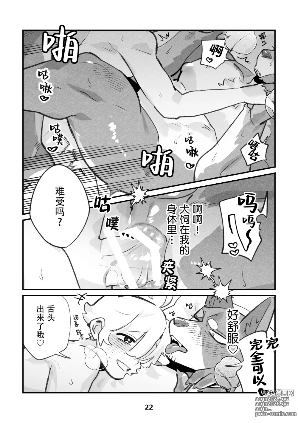 Page 22 of doujinshi Inukei no R18