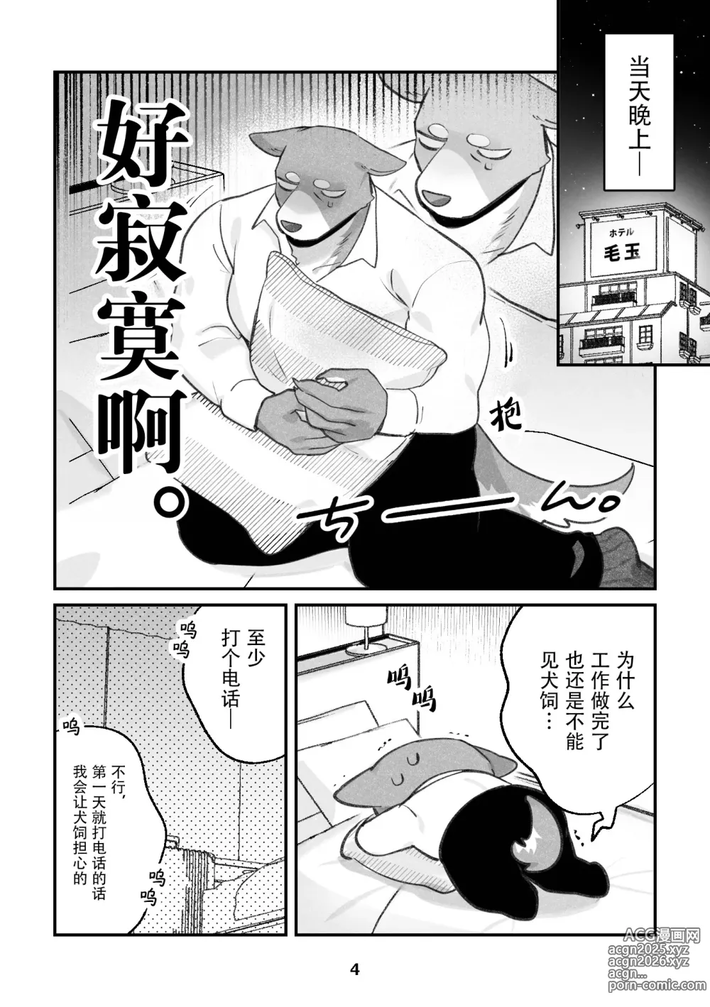 Page 4 of doujinshi Inukei no R18