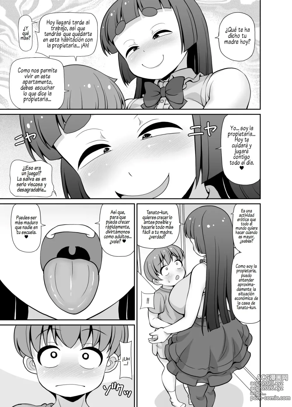 Page 5 of doujinshi Boku wa Apart no Oyachin