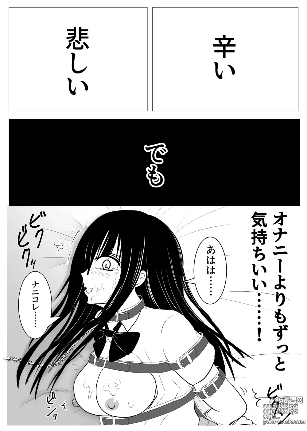 Page 37 of doujinshi Juu Hassai kara Hajimeru Kankin Kousoku AV Ni Nou o Yakareta M Joshi no Matsuro