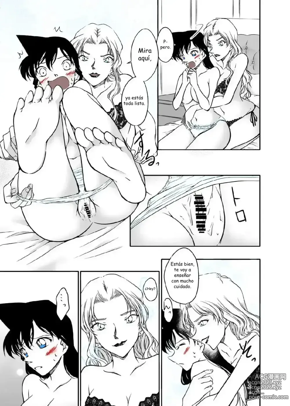 Page 14 of doujinshi I'll tell my body how to solve it.