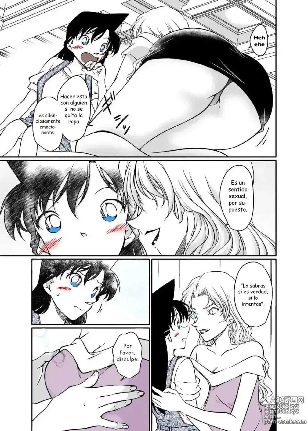 Page 8 of doujinshi I'll tell my body how to solve it.