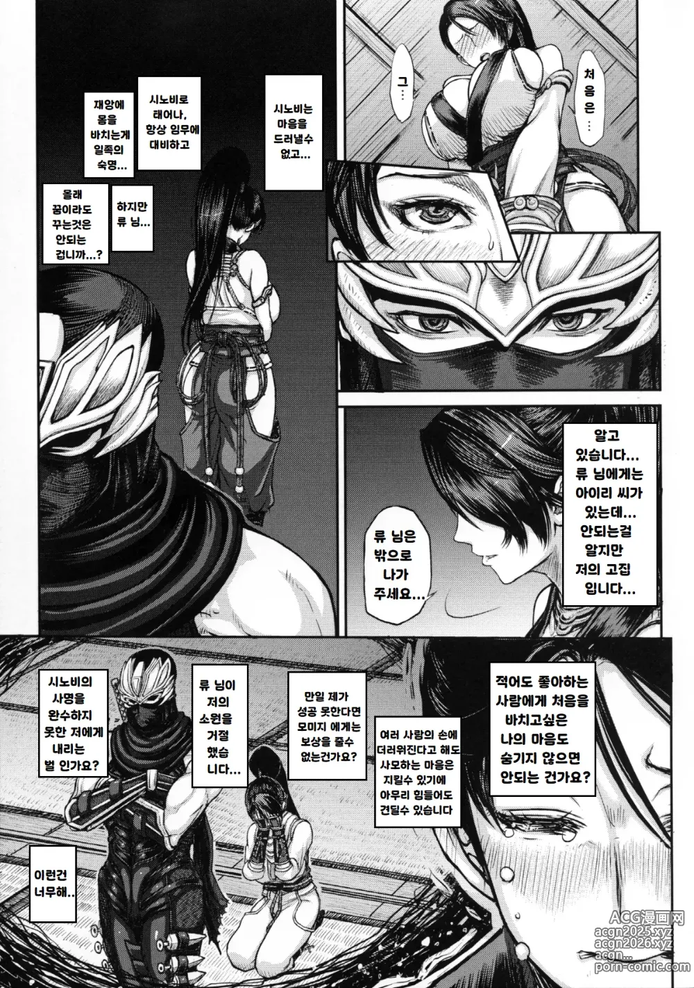 Page 6 of doujinshi DOA DOA HARD CORE Momijizome