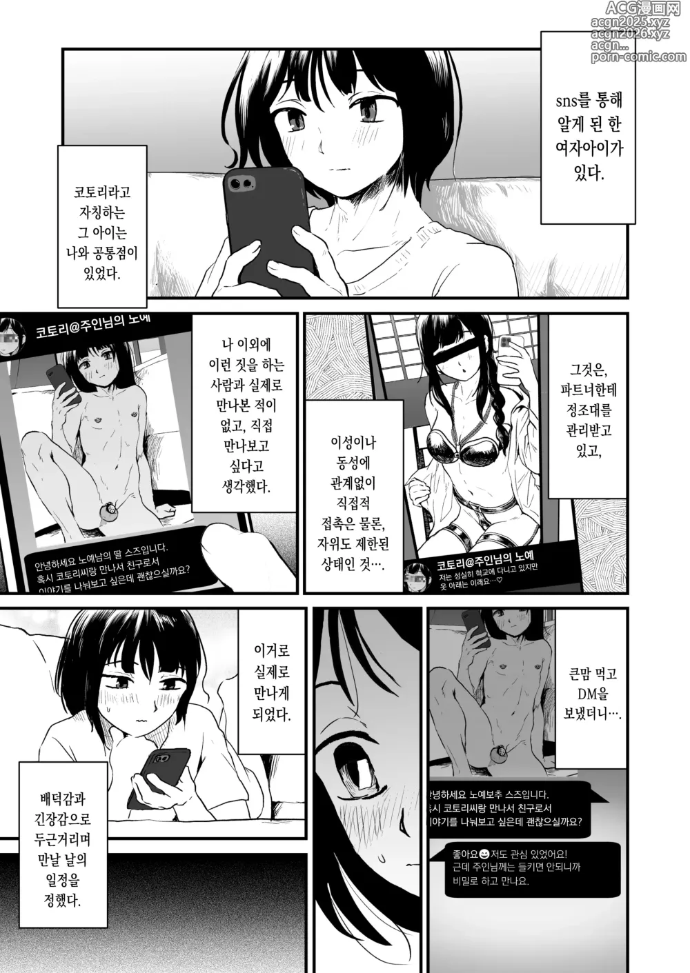 Page 3 of doujinshi 주인님께는 비밀