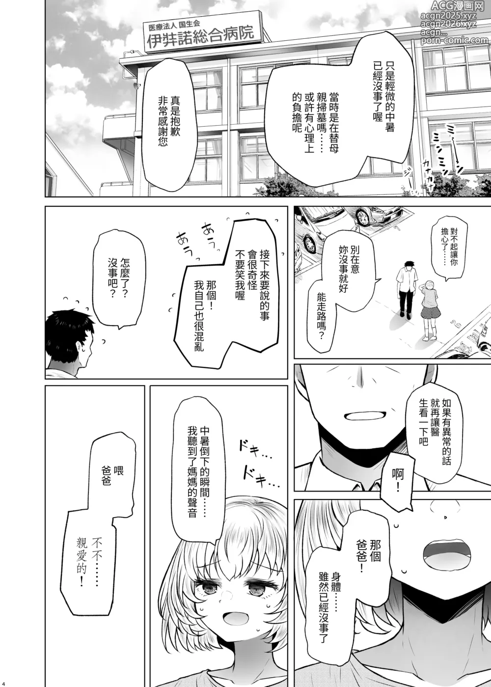 Page 4 of doujinshi Idensei Shikkan no Risk ga Nai nara Papa to Kozukuri Shite mo Ii yo ne 3