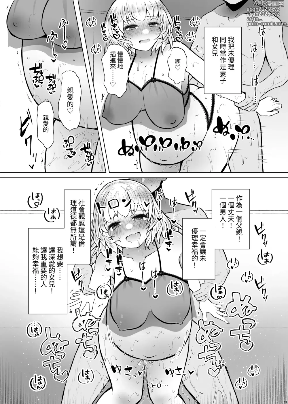 Page 33 of doujinshi Idensei Shikkan no Risk ga Nai nara Papa to Kozukuri Shite mo Ii yo ne 3