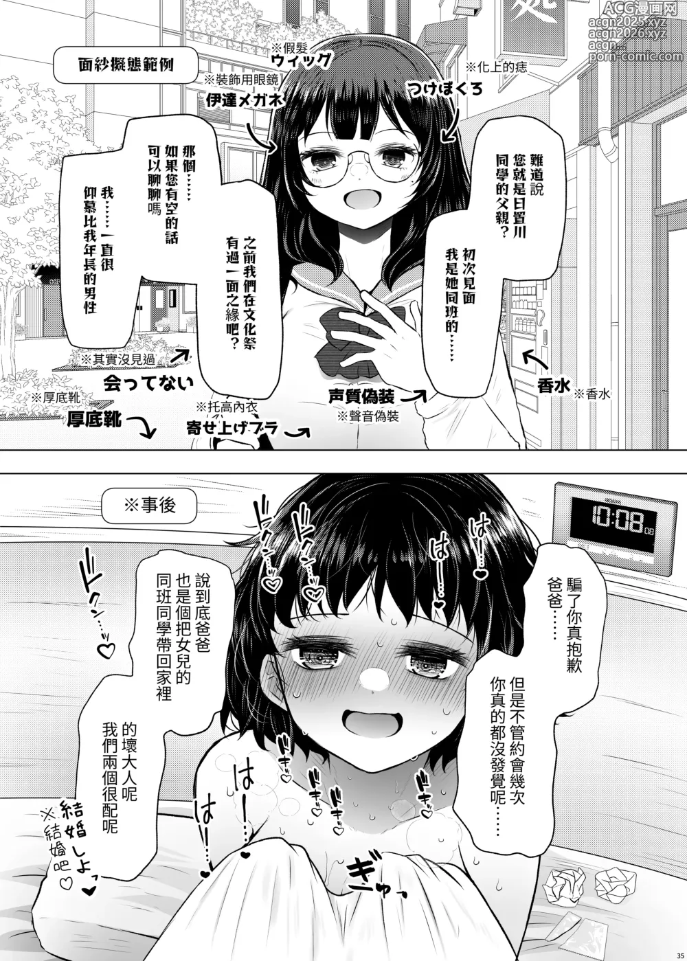 Page 35 of doujinshi Idensei Shikkan no Risk ga Nai nara Papa to Kozukuri Shite mo Ii yo ne 3