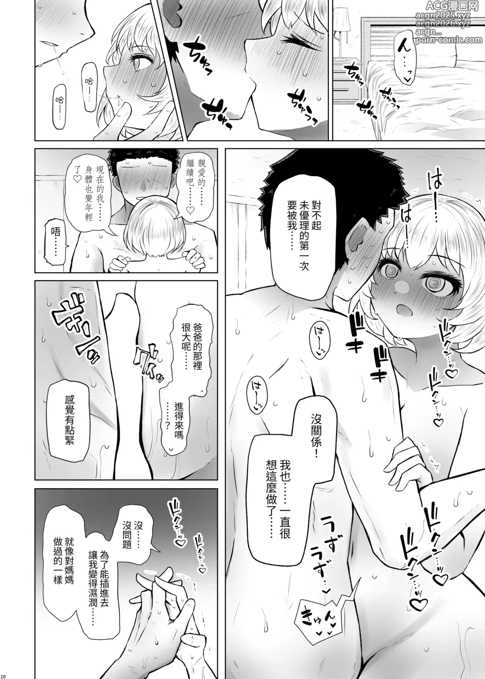 Page 10 of doujinshi Idensei Shikkan no Risk ga Nai nara Papa to Kozukuri Shite mo Ii yo ne 3