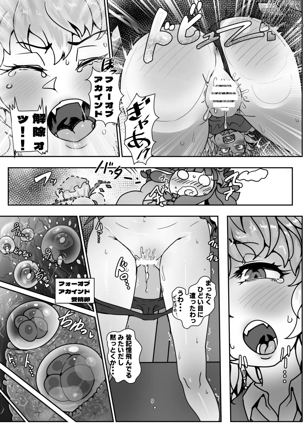 Page 9 of doujinshi Shusseiritsu Takame na Gensoukyou 3