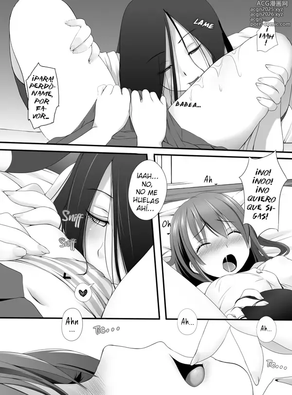 Page 3 of doujinshi Cunni ~Noroi no Les Play~ - Cunnilingus ~Vídeo lésbico maldito~