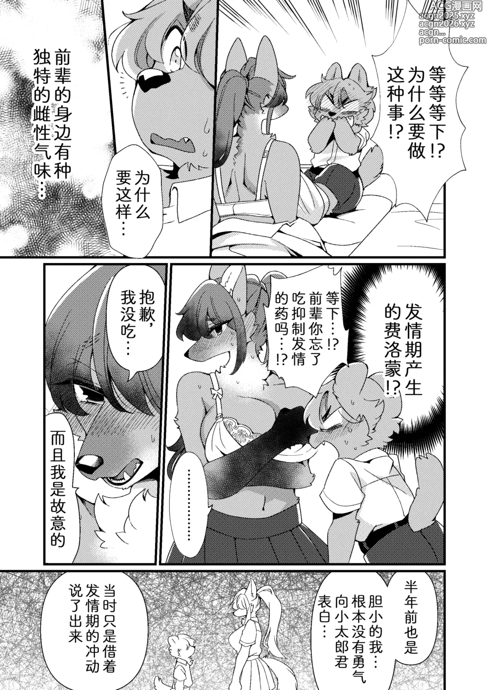 Page 6 of doujinshi 99%的本能加1%的勇气