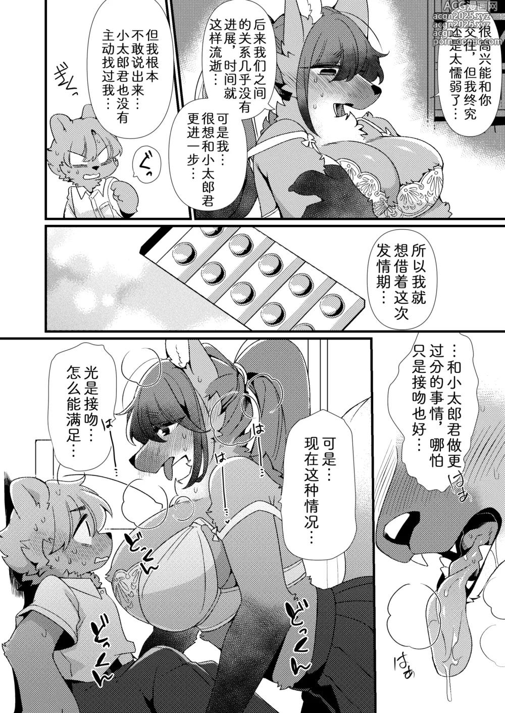 Page 7 of doujinshi 99%的本能加1%的勇气