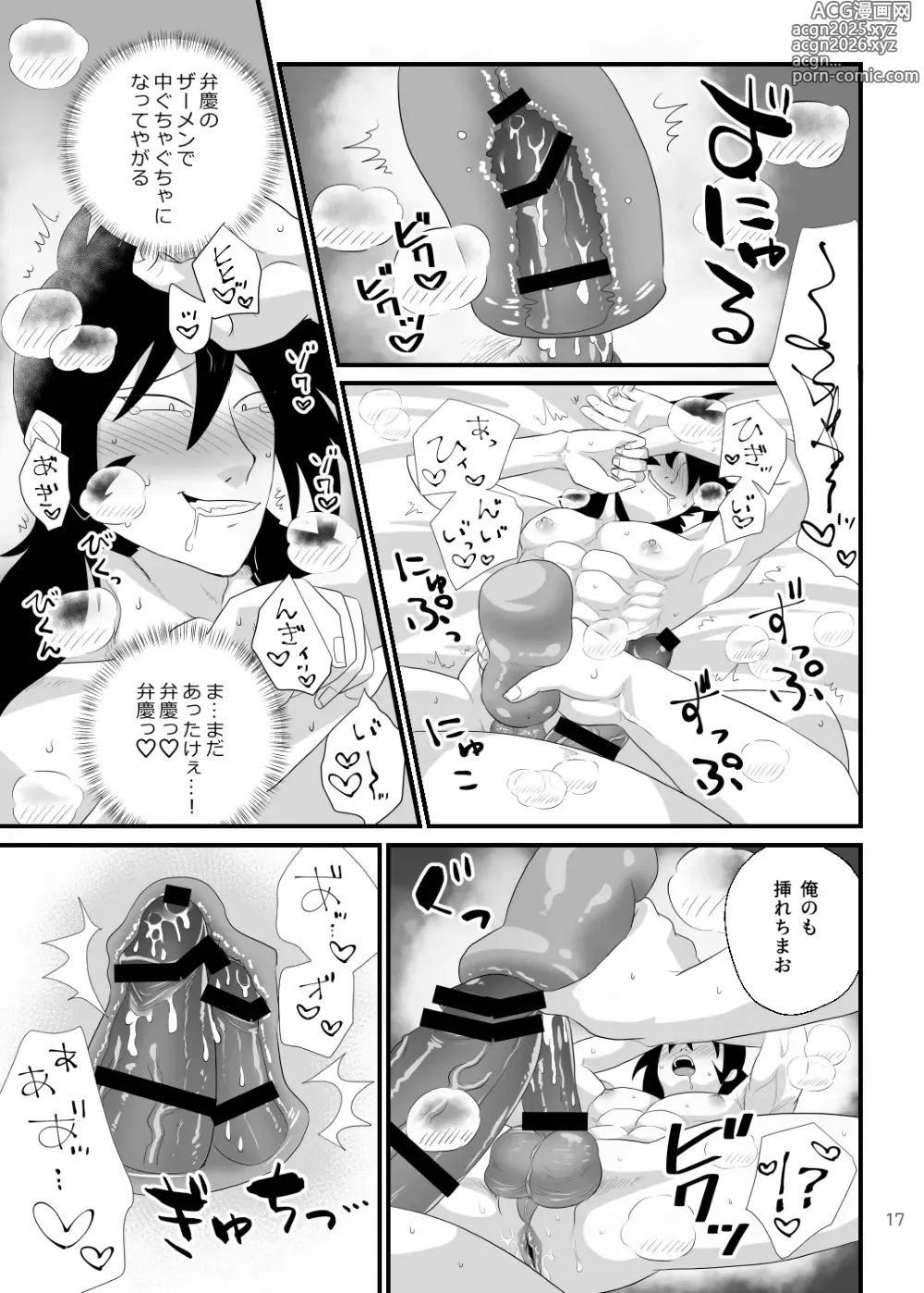 Page 17 of doujinshi Hayato-kun no Onaho