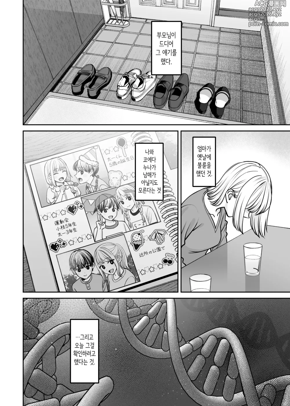 Page 82 of doujinshi 남매 이외가 될 수 있다면