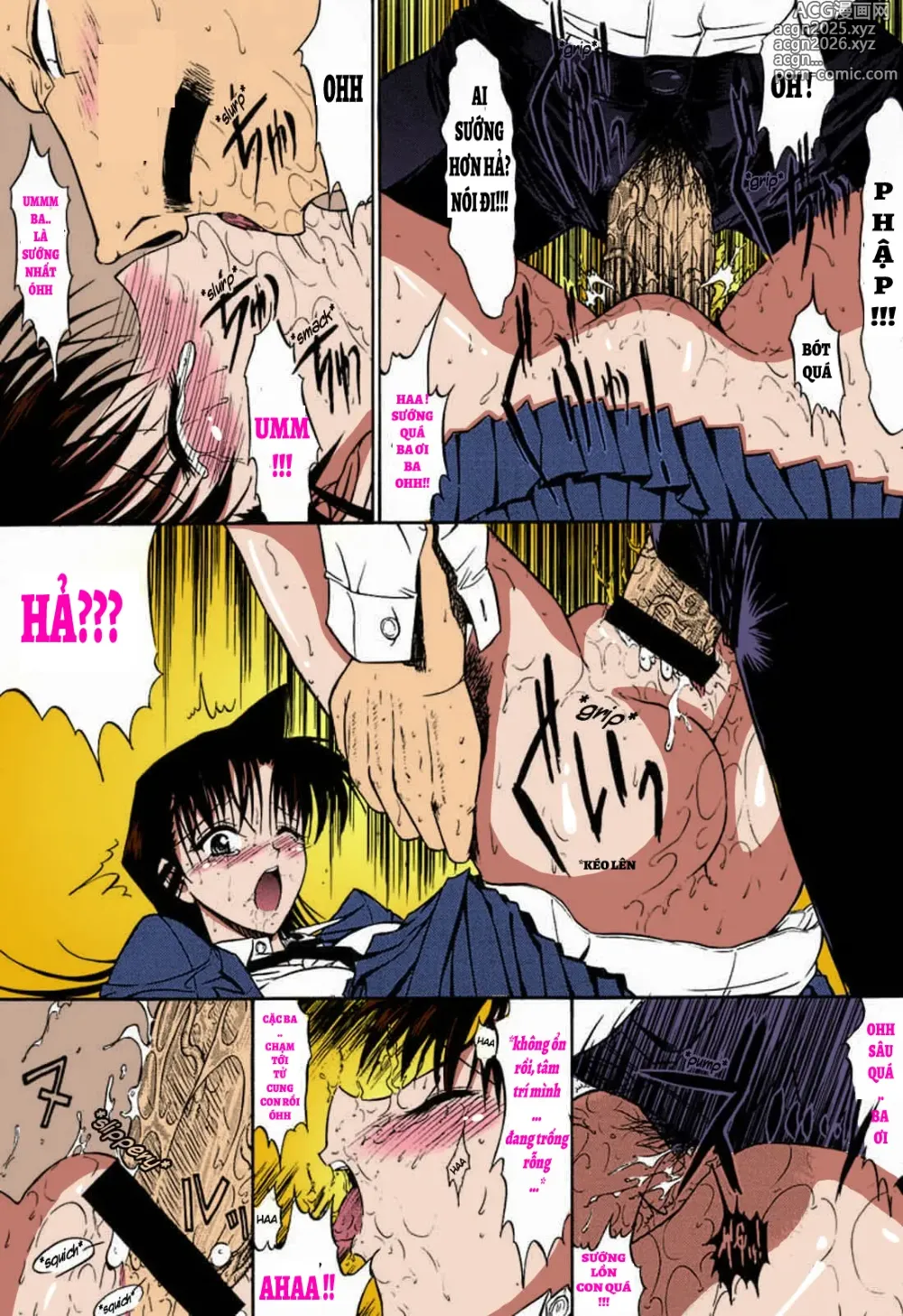 Page 13 of doujinshi Kogoro Mouri fucked Ran Mouri