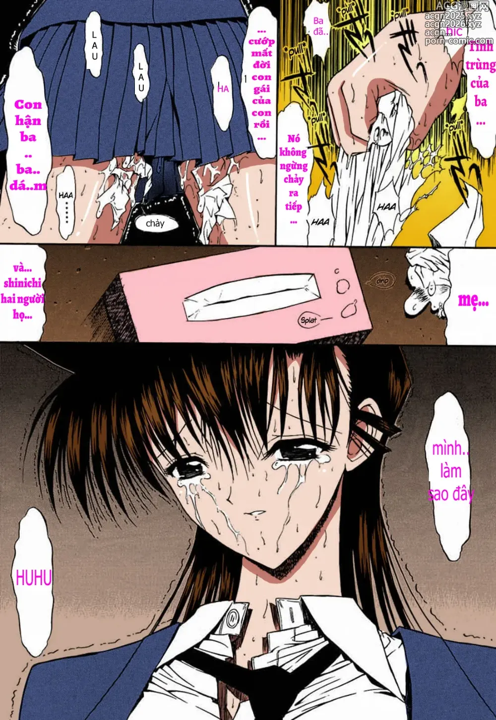 Page 19 of doujinshi Kogoro Mouri fucked Ran Mouri