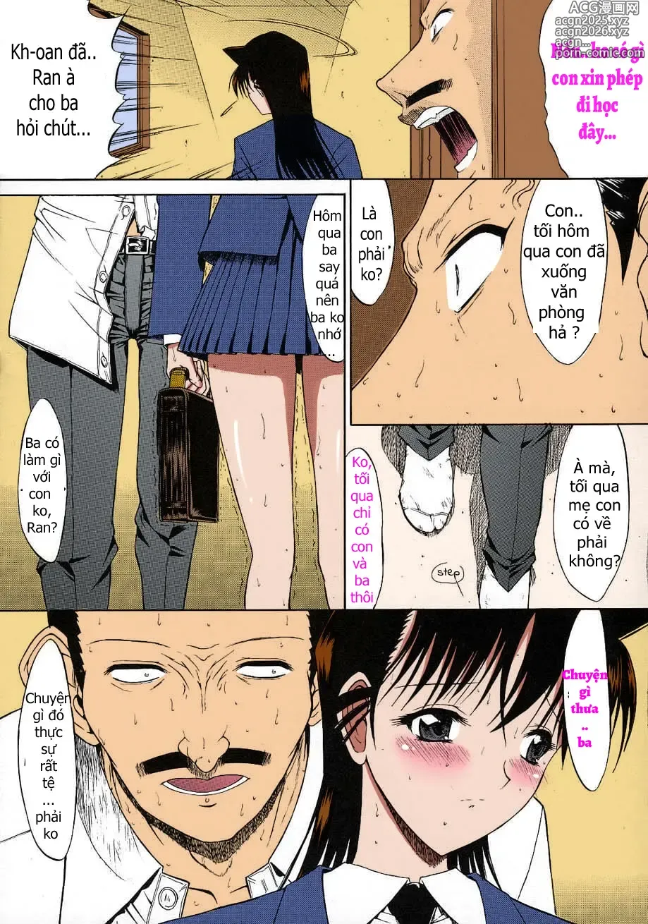 Page 22 of doujinshi Kogoro Mouri fucked Ran Mouri