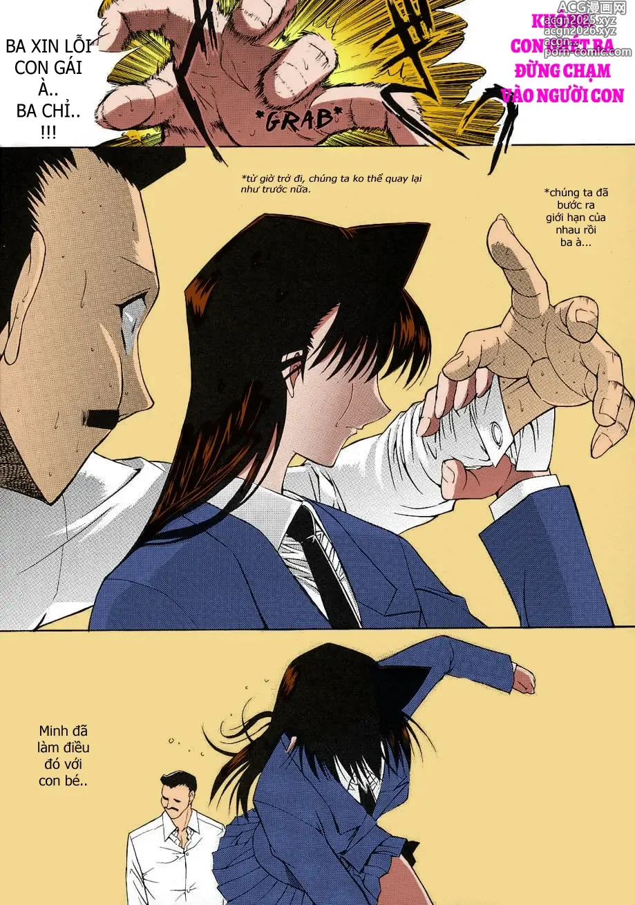 Page 24 of doujinshi Kogoro Mouri fucked Ran Mouri