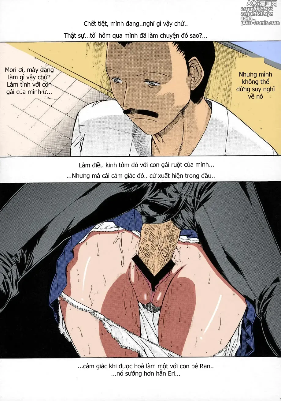 Page 26 of doujinshi Kogoro Mouri fucked Ran Mouri