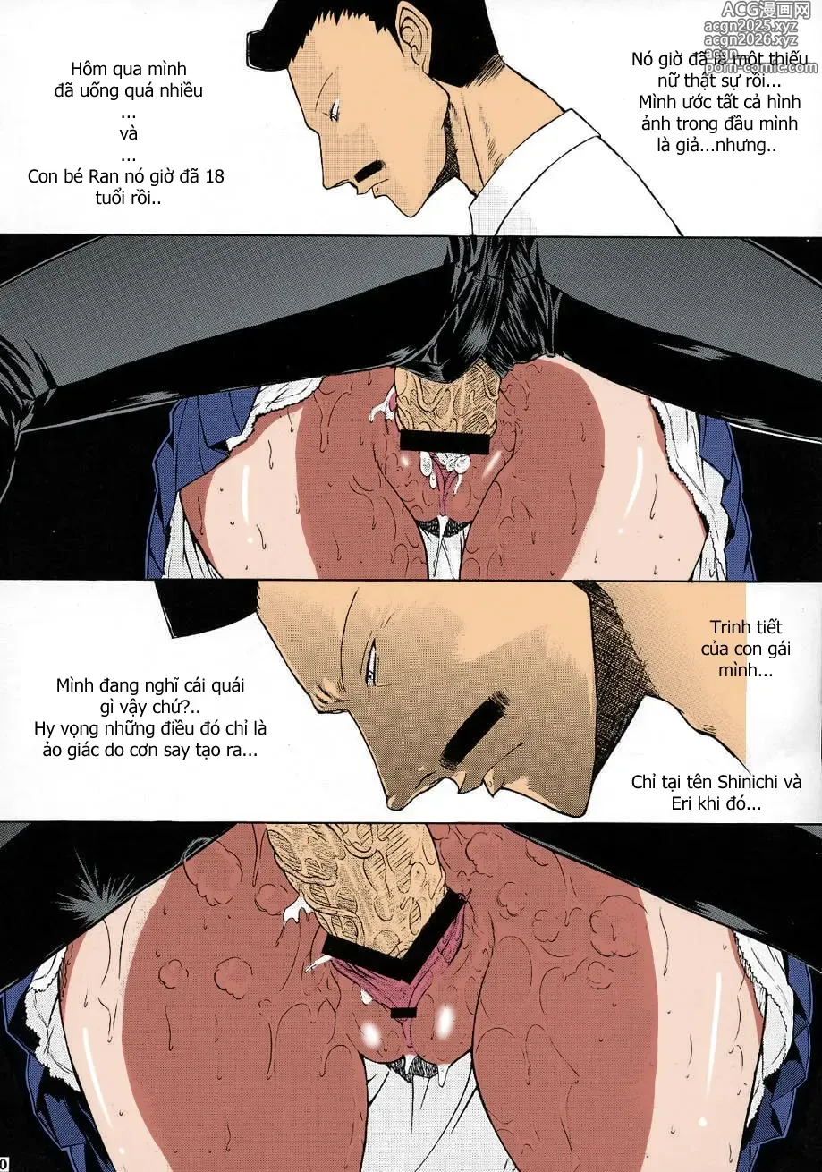 Page 27 of doujinshi Kogoro Mouri fucked Ran Mouri