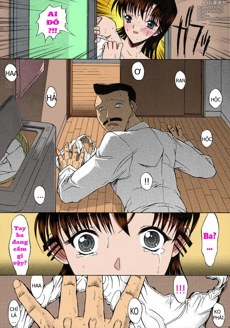 Page 34 of doujinshi Kogoro Mouri fucked Ran Mouri