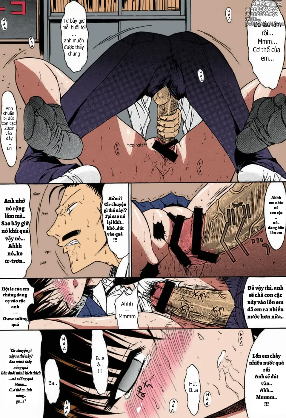 Page 9 of doujinshi Kogoro Mouri fucked Ran Mouri