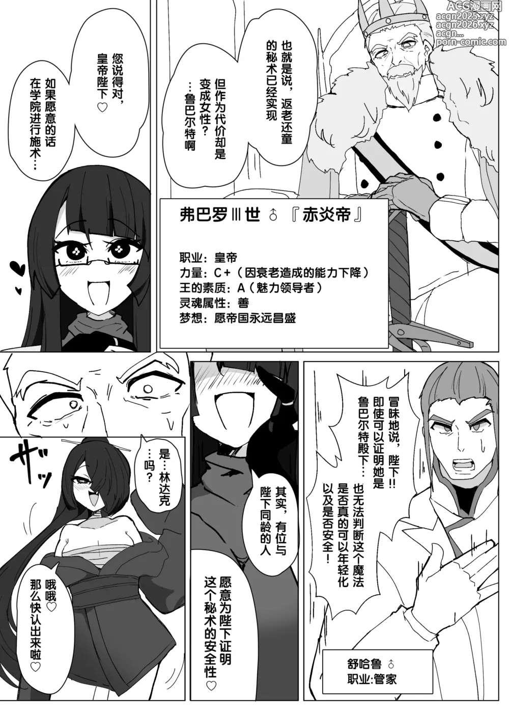 Page 2 of doujinshi Matenshoku no Yakata 8