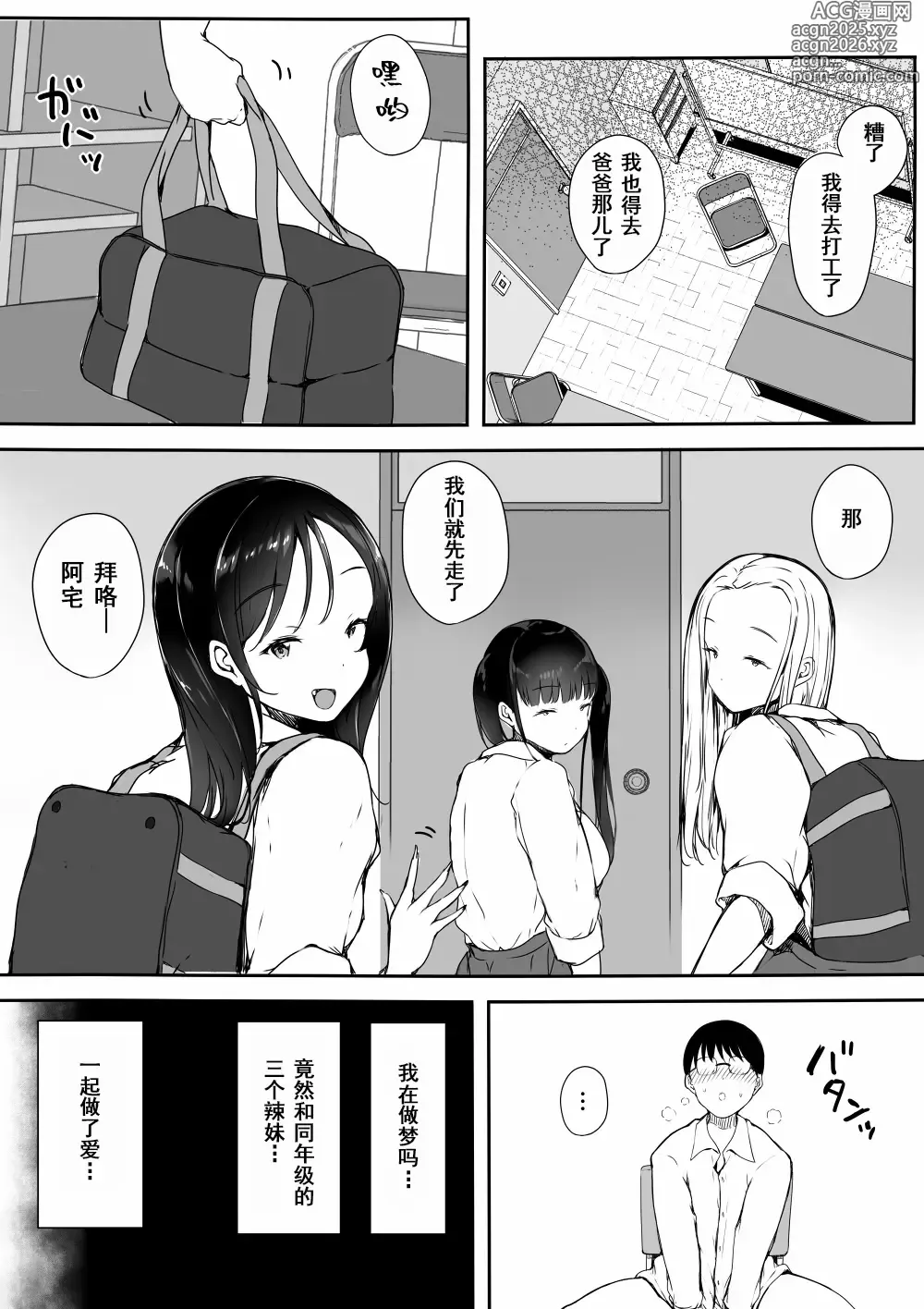 Page 57 of doujinshi Bocchi no Ore ga Kyonyuu Gal 3-nin ni Yuuwaku sareteru Ken