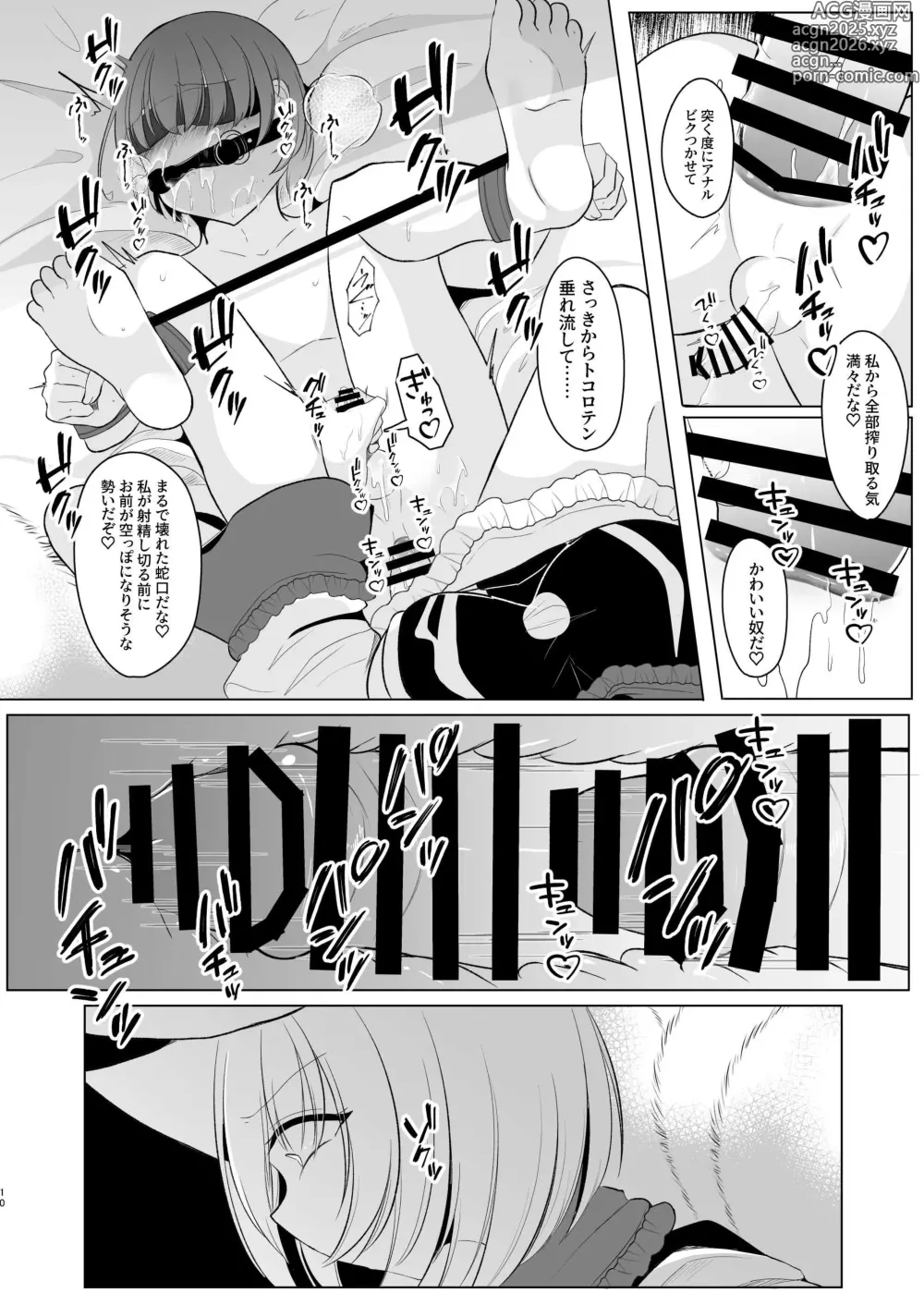 Page 9 of doujinshi Boku wa Ran-sama ni Okasareru