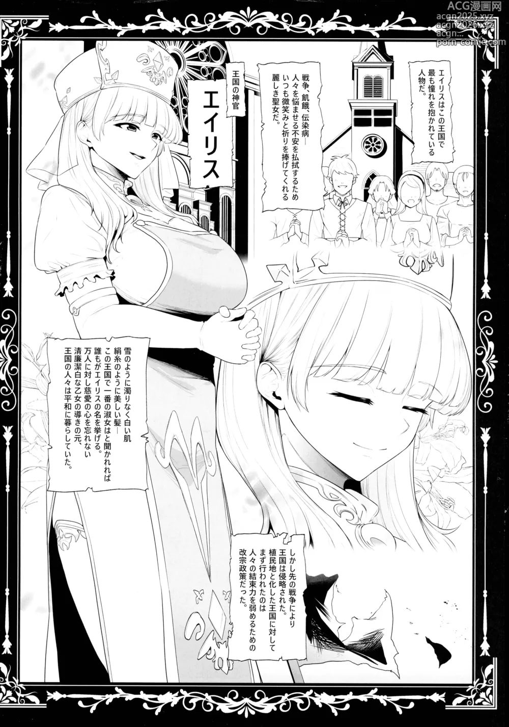 Page 3 of doujinshi Kokujoku no Merei -Fallen kingdom-