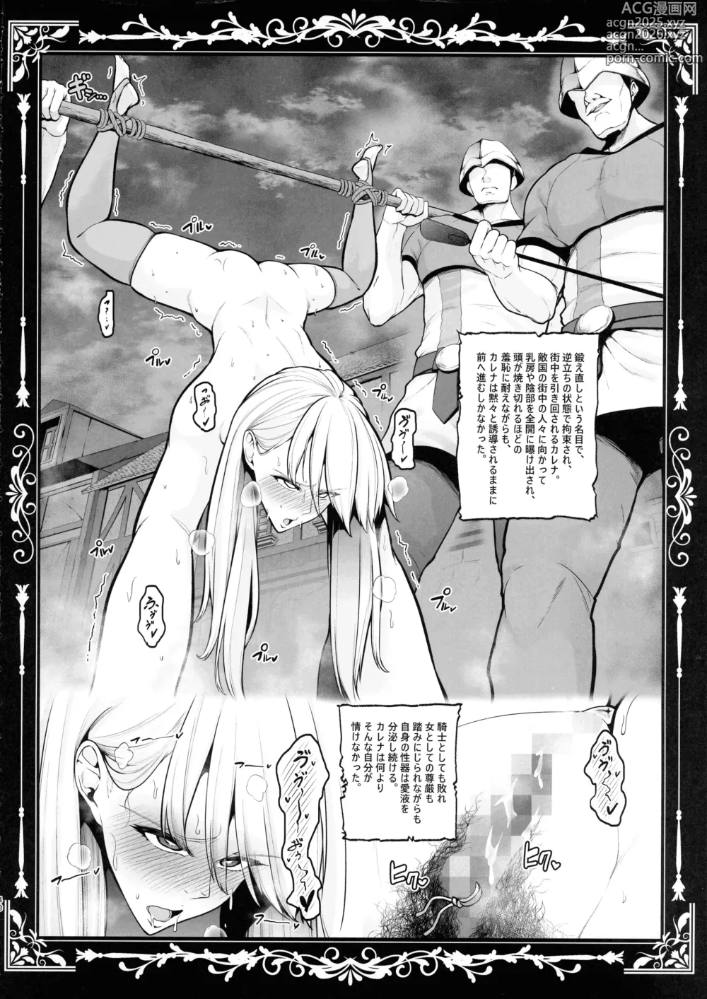 Page 39 of doujinshi Kokujoku no Merei -Fallen kingdom-