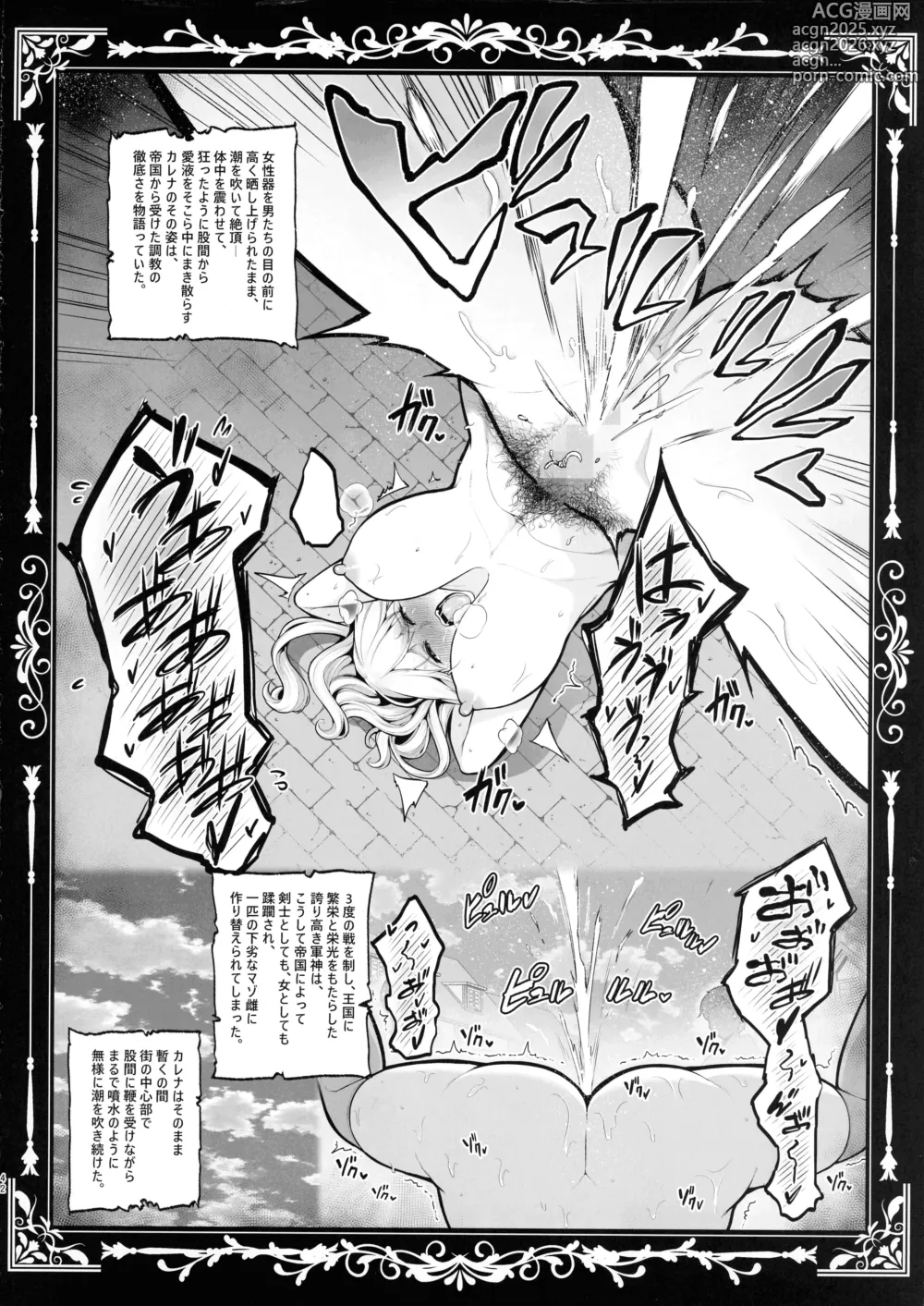 Page 41 of doujinshi Kokujoku no Merei -Fallen kingdom-