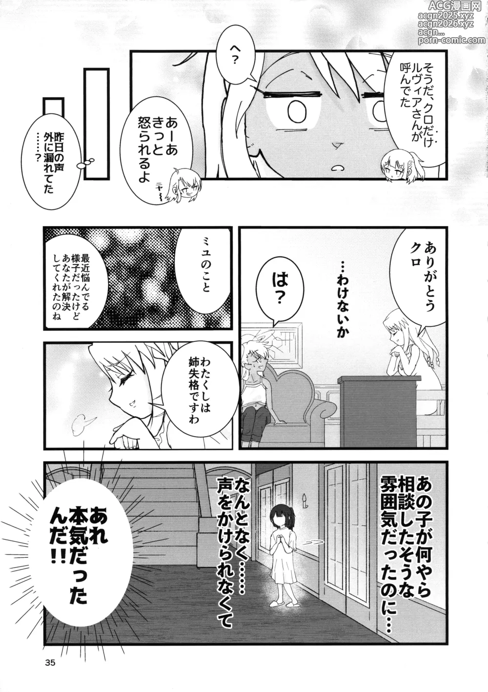 Page 35 of doujinshi Abunai Maryoku Kyoukyuu 4