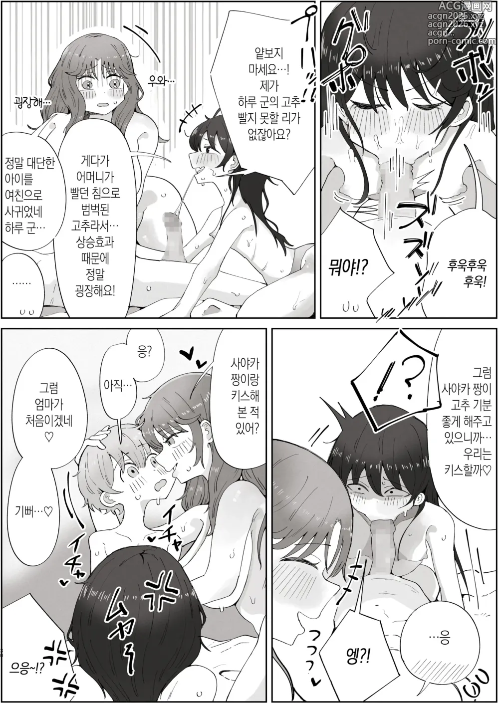 Page 30 of doujinshi 내가 좋아하는 여자는 우리 엄마도 좋아한다