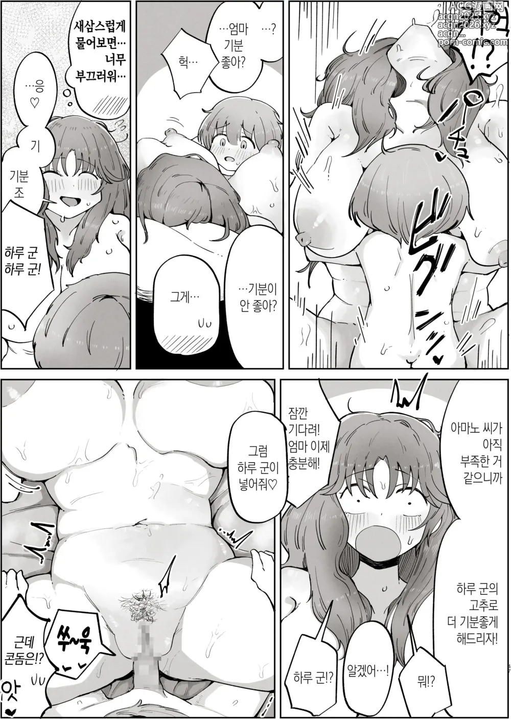 Page 47 of doujinshi 내가 좋아하는 여자는 우리 엄마도 좋아한다