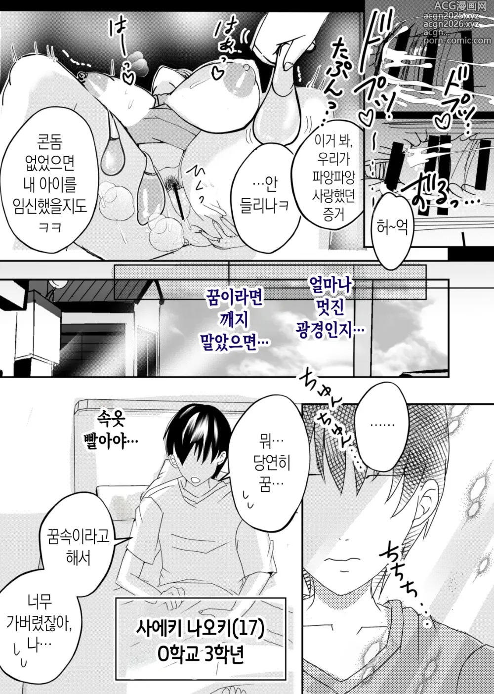 Page 12 of doujinshi 모유 엄마의 태내로 돌아가고 싶다 1~엄마가 근친교미를 꿈이라고 생각하는 사건~