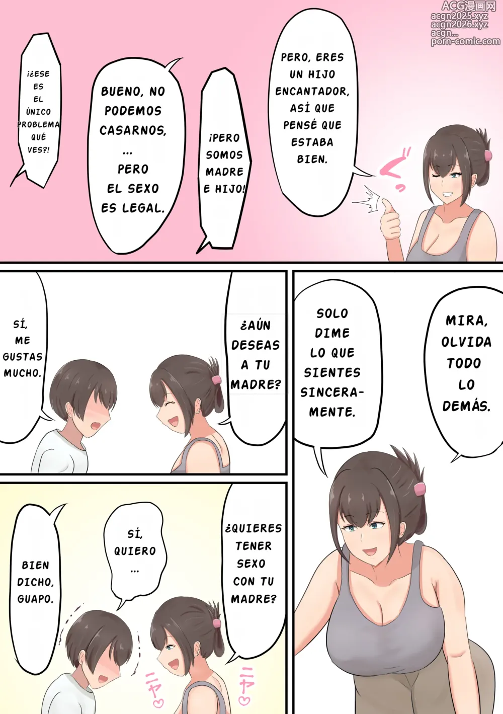 Page 7 of doujinshi ¡¡Celebarndo con mama mi primer empleo!!