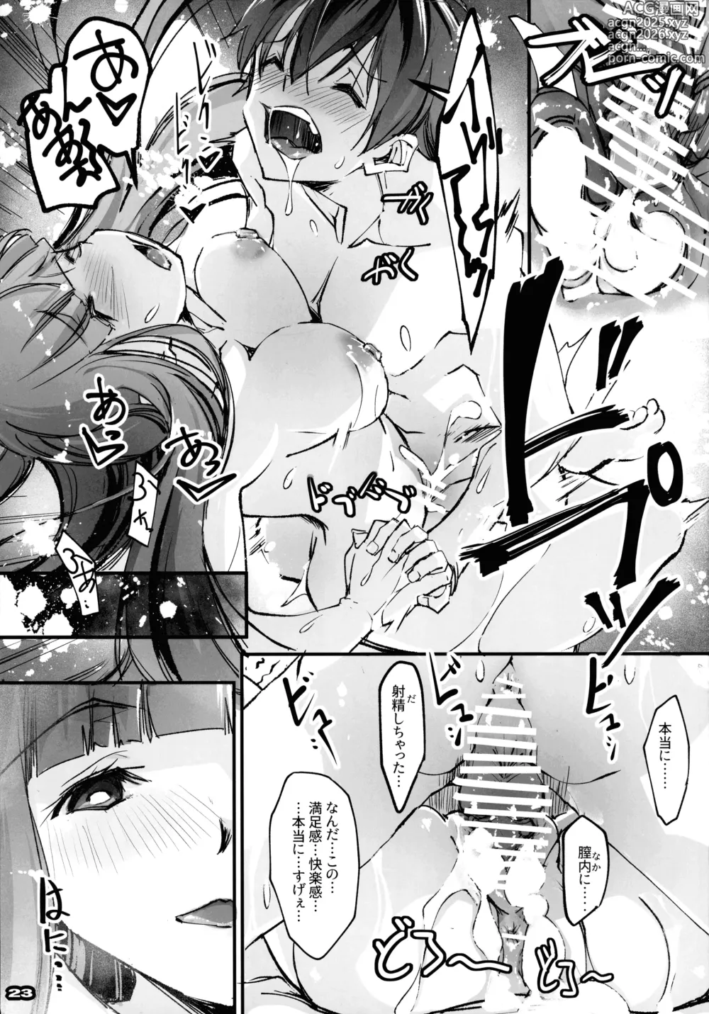 Page 22 of doujinshi Yofukashi shita no? Hoka ni wa?