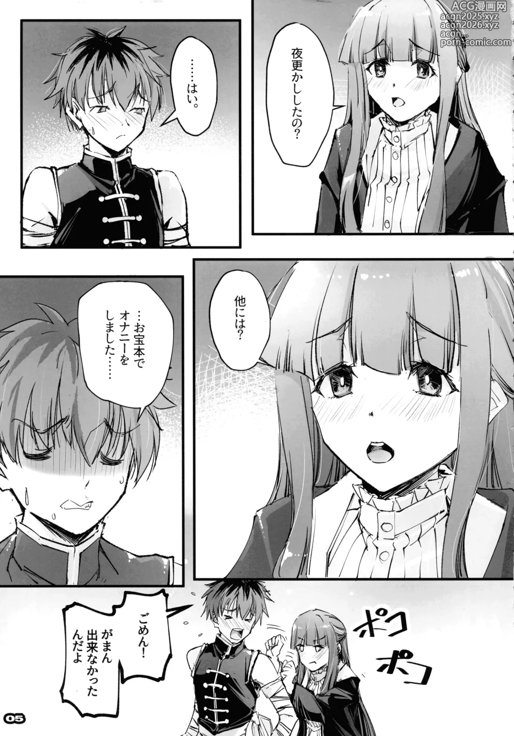 Page 4 of doujinshi Yofukashi shita no? Hoka ni wa?